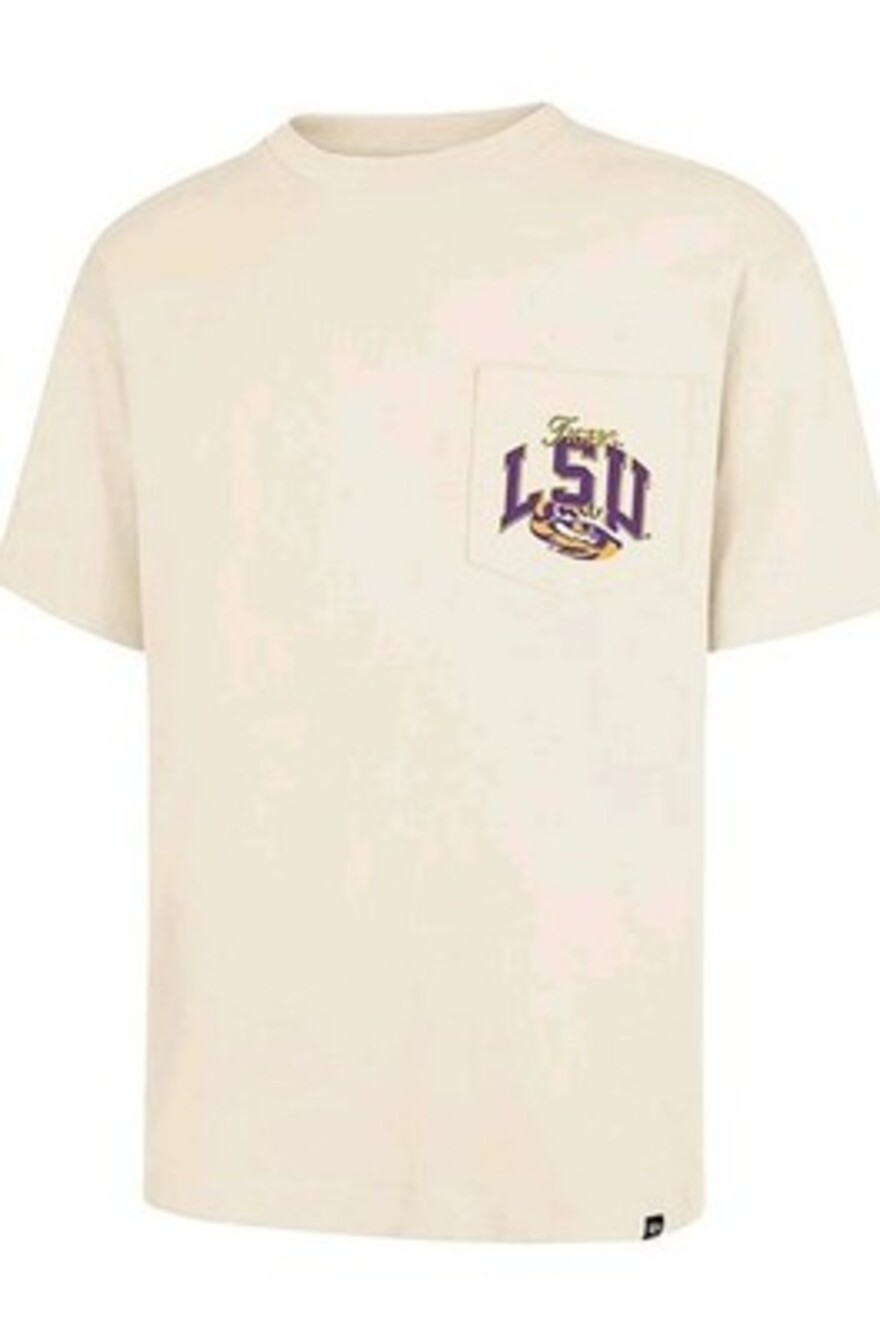 LSU Tigers 47 Brand Men’s Back Door Foundation T-Shirt NWT Size 2xl